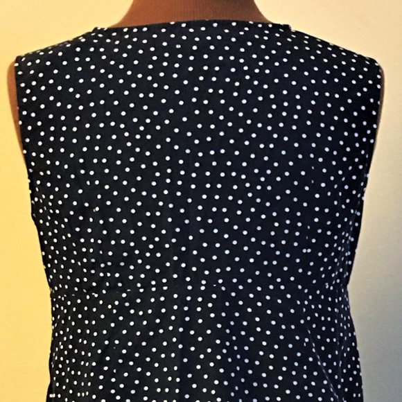 GAP MATERNITY Sleeveless Polka Dot Sheath Dress - Picture 8 of 12
